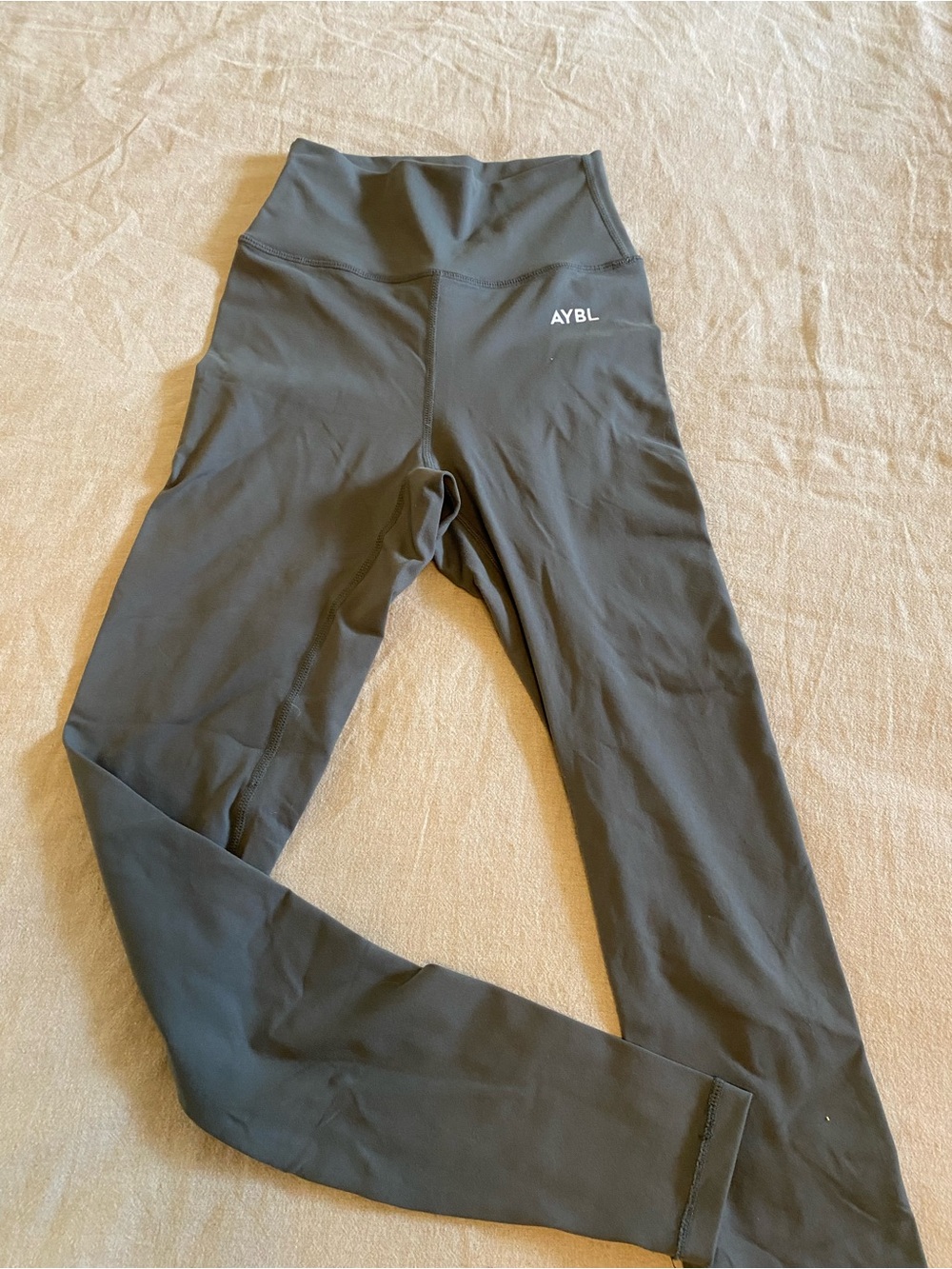 AYBL Grey Core Compression Workout Leggings - Excellent Condition XS